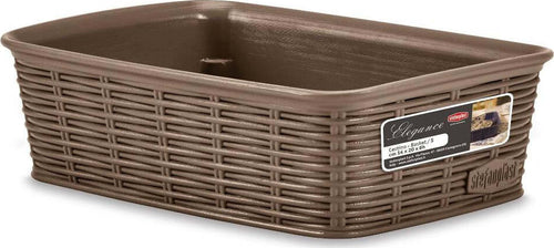 STEFANPLAST-Cesta-Small-ELEGANCE-Tortora-20x14x6-cm