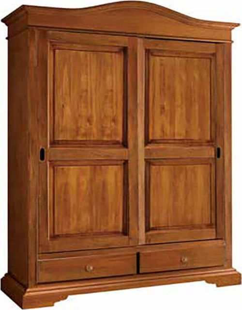 STELLA---armadio-due-ante-in-legno-massiccio-tinta-noce-cm-180-x-67-x-225-h-Tinta-noce-Milani-Home