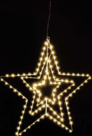 Stella BIA con 142 microled colore caldo classico decorazione natalizia Casa e cucina/Decorazioni per interni/Addobbi e decorazioni per ricorrenze/Decorazioni natalizie/Luci natalizie/Catene luminose per esterni MagiediNatale.it - Altamura, Commerciovirtuoso.it