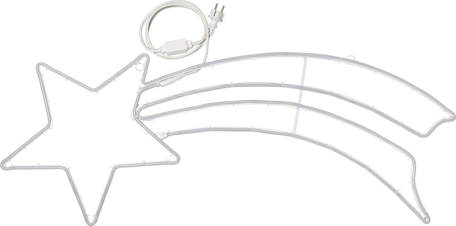 Stella cadente luminosa a neon bifacciale per esterno decorazione natalizia addobbo con LED luce calda Casa e cucina/Decorazioni per interni/Addobbi e decorazioni per ricorrenze/Decorazioni natalizie/Luci natalizie/Catene luminose per esterni MagiediNatale.it - Altamura, Commerciovirtuoso.it