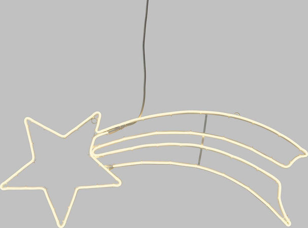 Stella cadente luminosa a neon bifacciale per esterno decorazione natalizia addobbo con LED luce calda Casa e cucina/Decorazioni per interni/Addobbi e decorazioni per ricorrenze/Decorazioni natalizie/Luci natalizie/Catene luminose per esterni MagiediNatale.it - Altamura, Commerciovirtuoso.it