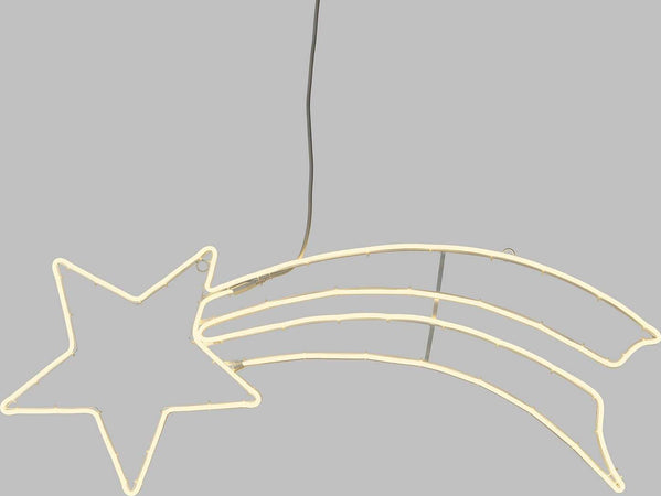 Stella cadente luminosa a neon bifacciale per esterno decorazione natalizia addobbo con LED luce calda Casa e cucina/Decorazioni per interni/Addobbi e decorazioni per ricorrenze/Decorazioni natalizie/Luci natalizie/Catene luminose per esterni MagiediNatale.it - Altamura, Commerciovirtuoso.it