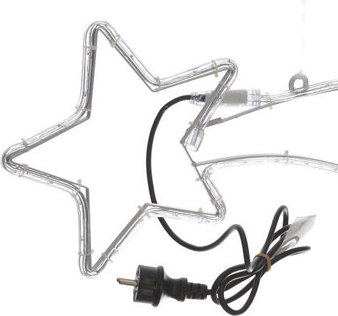 Stella cometa con tubo a Led Luce Calda decorazione natalizia da esterno 64 cm Casa e cucina/Decorazioni per interni/Addobbi e decorazioni per ricorrenze/Decorazioni natalizie/Luci natalizie/Catene luminose per esterni MagiediNatale.it - Altamura, Commerciovirtuoso.it