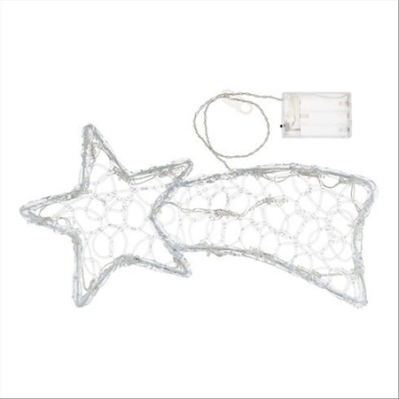 Stella cometa in acrilico a led effetto gel decorazione natalizia Casa e cucina/Decorazioni per interni/Addobbi e decorazioni per ricorrenze/Decorazioni natalizie/Luci natalizie/Catene luminose per esterni MagiediNatale.it - Altamura, Commerciovirtuoso.it