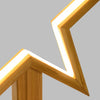 Stella luminosa a led luce bianco caldo con base in legno naturale decorazione natalizia Casa e cucina/Decorazioni per interni/Addobbi e decorazioni per ricorrenze/Decorazioni natalizie/Luci natalizie/Catene luminose per esterni MagiediNatale.it - Altamura, Commerciovirtuoso.it