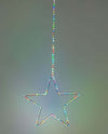 Stella luminosa con luce multicolore RGB a led da appendere per interno ed esterno Casa e cucina/Decorazioni per interni/Addobbi e decorazioni per ricorrenze/Decorazioni natalizie/Luci natalizie/Catene luminose per esterni MagiediNatale.it - Altamura, Commerciovirtuoso.it