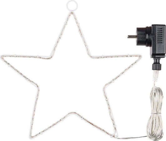 Stella luminosa con strip led decorazioni natalizie da esterno h 26 cm Casa e cucina/Decorazioni per interni/Addobbi e decorazioni per ricorrenze/Decorazioni natalizie/Luci natalizie/Catene luminose per esterni MagiediNatale.it - Altamura, Commerciovirtuoso.it