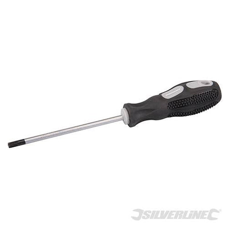 Cacciavite Torx stella Silverline cacciaviti T27 x 100mm punta croce in acciaio cromo Silverline
