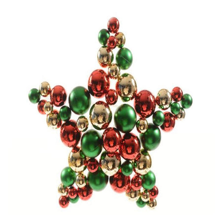 Stella di natale palle di natale multicolor decorazione natalizia