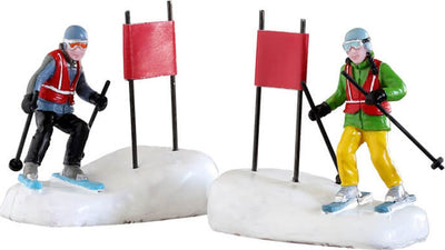 Stelle dello slalom sugli sci,‎ personaggi per villaggio di Natale in Resina Casa e cucina/Decorazioni per interni/Addobbi e decorazioni per ricorrenze/Decorazioni natalizie/Oggettistica MagiediNatale.it - Altamura, Commerciovirtuoso.it