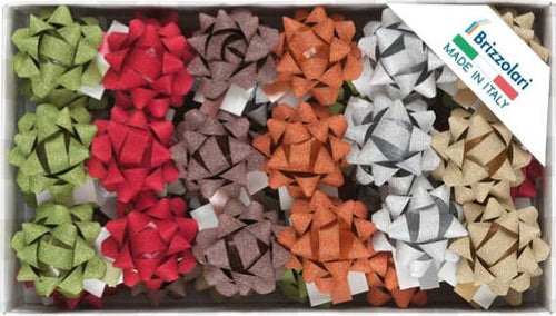 Stelle Glitty 68245 - 10 mm - diam. 5 cm - colori assortiti - Brizzolari - conf. 50 pezzi Casa e cucina/Decorazioni per interni/Addobbi e decorazioni per ricorrenze/Decorazioni natalizie/Fiocchi e nastri Eurocartuccia - Pavullo, Commerciovirtuoso.it