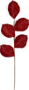 Stelo con foglie in velluto Rosso h 64 cm ramo per Alberi e Ghirlande natalizie Casa e cucina/Decorazioni per interni/Addobbi e decorazioni per ricorrenze/Decorazioni natalizie/Ghirlande e corone MagiediNatale.it - Altamura, Commerciovirtuoso.it