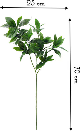 Stelo fiore Foglia Alloro Green 231705.70 Edg Casa e cucina/Decorazioni per interni/Piante e fiori artificiali/Piante artificiali Scontolo.net - Potenza, Commerciovirtuoso.it