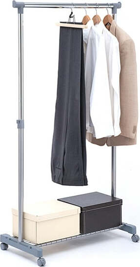 Stender appendiabiti AC9001 - 87 cm - con portaoggetti - Serena Group Casa e cucina/Arredamento/Ingresso/Appendiabiti Eurocartuccia - Pavullo, Commerciovirtuoso.it