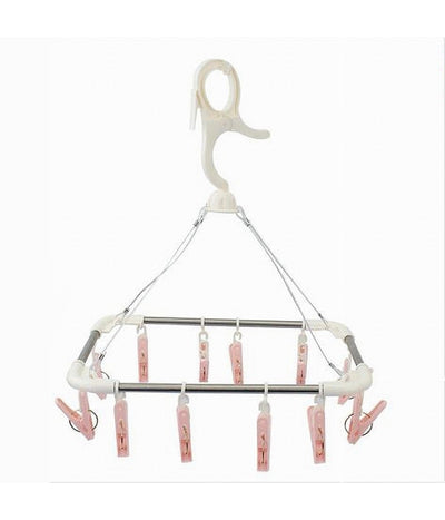 Stendibiancheria 12 Pinze Mollette Stendino Biancheria Asciugatura Gancio 79540