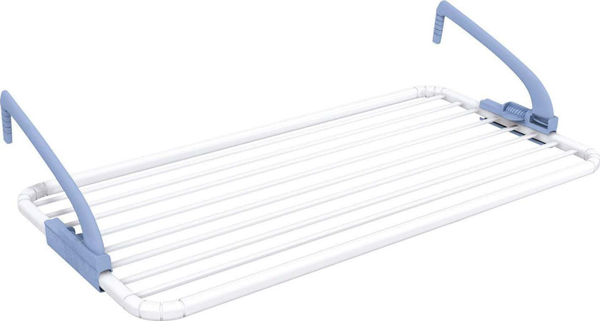 Stendibiancheria per balcone GIMI con struttura in resina resistente con bracci regolabili Casa e cucina/Organizzazione interni/Organizzazione lavanderia/Stendini La Zappa - Altamura, Commerciovirtuoso.it
