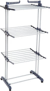 Stendibiancheria Verticale A Torre Pieghevole A Torre Salvaspazio 3 Piani Ruote Casa e cucina/Organizzazione interni/Organizzazione lavanderia/Stendini Trade Shop italia - Napoli, Commerciovirtuoso.it