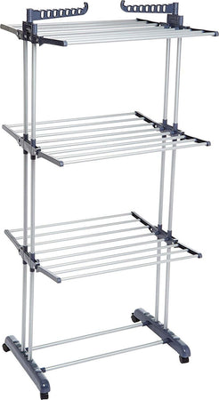 Stendibiancheria Verticale A Torre Pieghevole A Torre Salvaspazio 3 Piani Ruote Casa e cucina/Organizzazione interni/Organizzazione lavanderia/Stendini Trade Shop italia - Napoli, Commerciovirtuoso.it