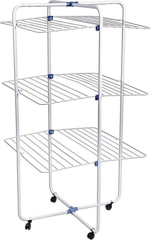 Stendibiancheria Verticale Pieghevole A Torre Salvaspazio 3 Livelli Con Ruote Casa, arredamento e bricolage > Pulizia e Bucato > Stendibiancheria Trade Shop italia - Napoli, Commerciovirtuoso.it