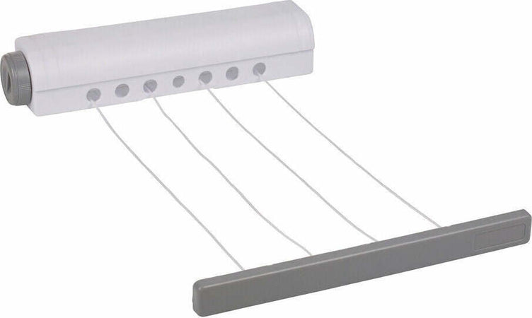 Stendino Stendibiancheria Estensibile Automatico Muro Parete Fino A 14 Metri Casa e cucina/Organizzazione interni/Organizzazione lavanderia/Stendini Trade Shop italia - Napoli, Commerciovirtuoso.it