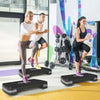 Step-Fitness-per-Allenamento-a-Casa-e-Palestra,-in-PP-con-Altezza-Regolabile-10cm-e-15cm,-68x29cm-Nero-e-Grigio-EF4A90-076BKEF4