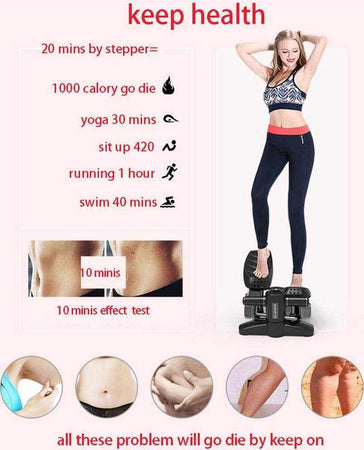 Stepper-Allenamento-Cardio-Fitness-Palestra-Antiscivolo-Movimento-Verticale