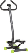 Stepper-con-Manubrio-e-Monitor-LCD,-Pedali-Antiscivolo-e-Struttura-in-Acciaio-e-ABS,-55x44x108Acm,-Grigio-e-Verde-TG9A90-263GYTG9