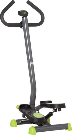 Stepper-con-Manubrio-e-Monitor-LCD,-Pedali-Antiscivolo-e-Struttura-in-Acciaio-e-ABS,-55x44x108Acm,-Grigio-e-Verde-TG9A90-263GYTG9