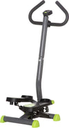 Stepper-con-Manubrio-e-Monitor-LCD,-Pedali-Antiscivolo-e-Struttura-in-Acciaio-e-ABS,-55x44x108Acm,-Grigio-e-Verde-TG9A90-263GYTG9