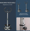 Stepper-con-Manubrio-Regolabile,-Monitor-LCD-ed-Elastici,-55x53x118-128cm,-Nero-OI2A90-279V01SROI2