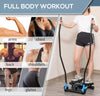 Stepper-Fitness-con-Manubrio-e-Monitor-LCD-per-Allenamento-a-Casa-e-Palestra,-Blu-TR8A90-281TR8
