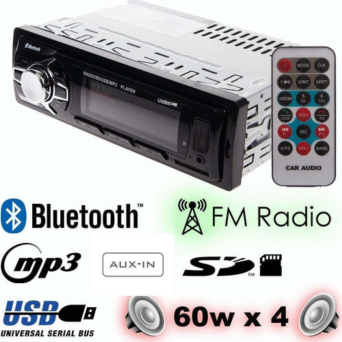 STEREO AUTO AUTORADIO CD DVD MP3 MP4 SD USB AUX IN 60WX4 FRONTALINO ESTRAIBILE Elettronica/Elettronica per veicoli/Elettronica per auto/Sistemi audio/Autoradio Trade Shop italia - Napoli, Commerciovirtuoso.it