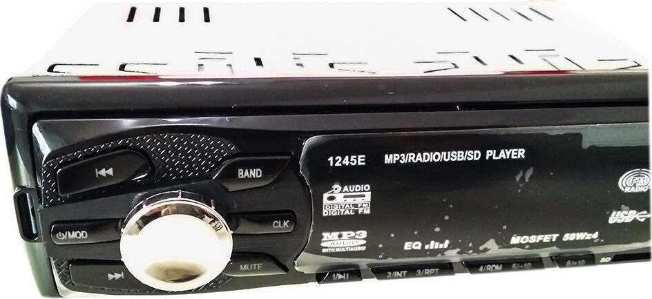 Stereo Autoradio Auto Camper Radio Fm Mp3 Porta Usb Sd Lcd 50wx4 Rca Gt-1245e Auto e Moto > Auto > Autoradio Trade Shop italia - Napoli, Commerciovirtuoso.it