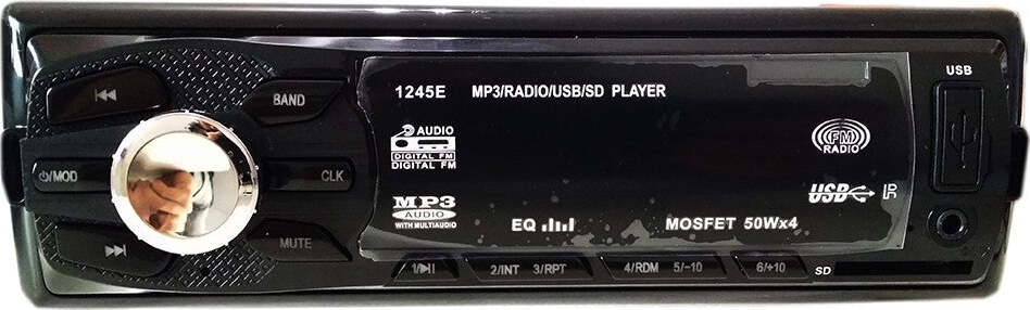 Stereo Autoradio Auto Camper Radio Fm Mp3 Porta Usb Sd Lcd 50wx4 Rca Gt-1245e Auto e Moto > Auto > Autoradio Trade Shop italia - Napoli, Commerciovirtuoso.it