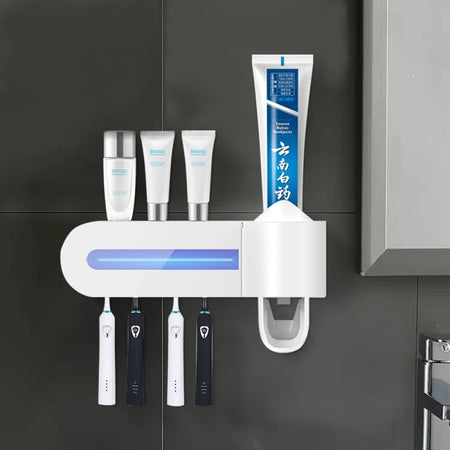 Sterilizzatore Per Spazzolino Dispenser Dentifricio Supporto Spazzolini Lw-y01 Casa e cucina/Bagno/Accessori per il bagno/Dosatori e porta accessori/Porta spazzolini Trade Shop italia - Napoli, Commerciovirtuoso.it