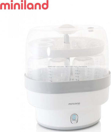 Sterilizzatore Steamy Miniland Prima infanzia/Allattamento e pappa/Allattamento con biberon/Sterilizzatori La Casa Del Bebè - Napoli, Commerciovirtuoso.it