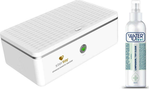 Stertoy Sterilizzatore Casalingo Germicida Battericida Ultravioletti + Detergente Liquido Per Sex Toys Salute e cura della persona/Erotismo e contraccezione/Sex toys/Elettrostimolazione Kondorama - Martinsicuro, Commerciovirtuoso.it