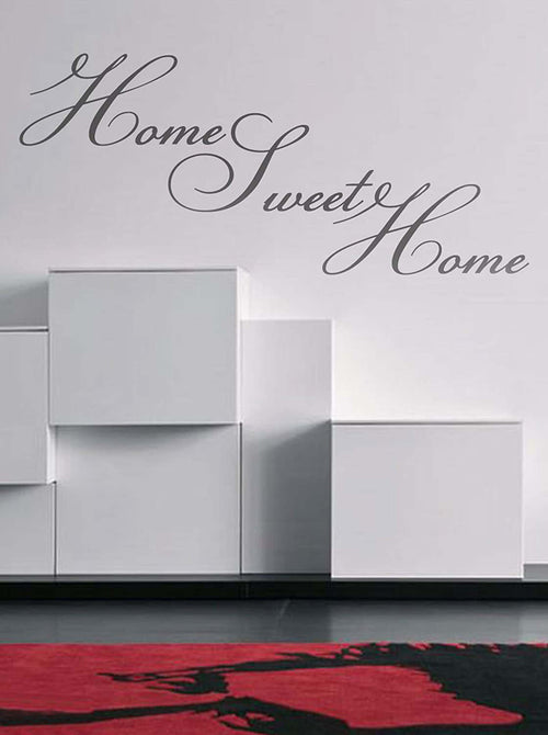 STICKER HOME SWEET HOME NERO 55X120 CM Casa e cucina/Decorazioni per interni/Accessori decorativi/Sticker decorativi/Adesivi e murali da parete/Adesivi da parete Scontolo.net - Potenza, Commerciovirtuoso.it