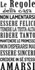 STICKER REGOLE DELLA CASA NERO 100X50 CM Casa e cucina/Decorazioni per interni/Accessori decorativi/Sticker decorativi/Adesivi e murali da parete/Adesivi da parete Scontolo.net - Potenza, Commerciovirtuoso.it