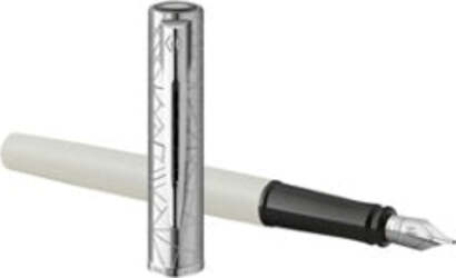 Stilo Allure DLX - punta fine - bianco - Waterman Cancelleria e prodotti per ufficio/Penne matite scrittura e correzione/Penne e ricariche/Penne a sfera Eurocartuccia - Pavullo, Commerciovirtuoso.it