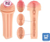 Stimolatore Massaggiatore Maschile in Silicone con Vibratore a Batteria Grandi Dimensioni