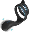 Anello Vibrante in Silicone Nero per Coppie – USB Ricaricabile, Waterproof e Silenzioso colore nero
