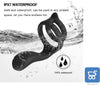 Anello Vibrante in Silicone Nero per Coppie – USB Ricaricabile, Waterproof e Silenzioso colore nero