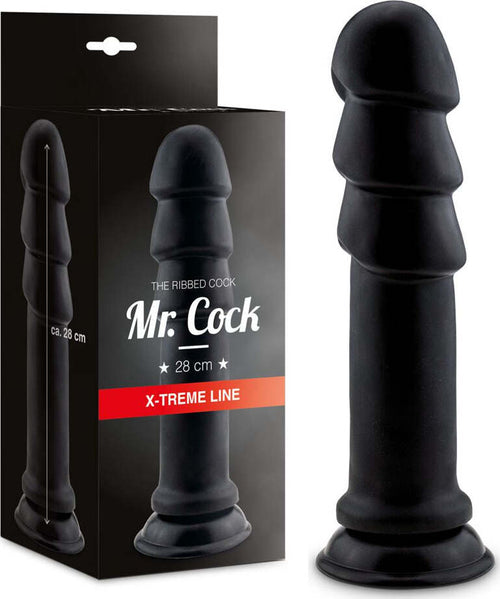 Stimolatore Plug Anale Gigante In PVC Nero 28cm diametro 7cm Mr. Cock X-treme Line Ribbed Cock Black Circa 28 Salute e cura della persona/Erotismo e contraccezione/Sex toys/Sex toys anali/Plug anali Kondorama - Martinsicuro, Commerciovirtuoso.it