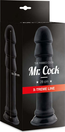 Stimolatore Plug Anale Gigante In PVC Nero 28cm diametro 7cm Mr. Cock X-treme Line Ribbed Cock Black Circa 28 Salute e cura della persona/Erotismo e contraccezione/Sex toys/Sex toys anali/Plug anali Kondorama - Martinsicuro, Commerciovirtuoso.it