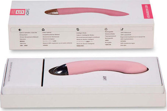 Stimolatore Vibratore Rosa Di Design In Silicone Rosa Vibratore Punto G Spot Svakom Amy Pink Salute e cura della persona/Erotismo e contraccezione/Sex toys/Vibratori/Vibratori G-Spot Kondorama - Martinsicuro, Commerciovirtuoso.it