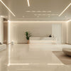 *STOCK* Angolo a T per Striscia In Gesso Ceramico ad incasso predisp. LED 90x150x205mm