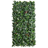 Siepe artificiale 3D Photinia rossa decorazione per balconi e giardino anti uv 1 x 1 Mt