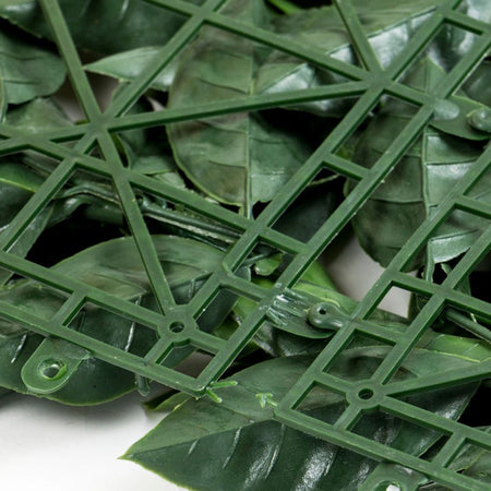Siepe artificiale 3D Photinia rossa decorazione per balconi e giardino anti uv 1 x 1 Mt