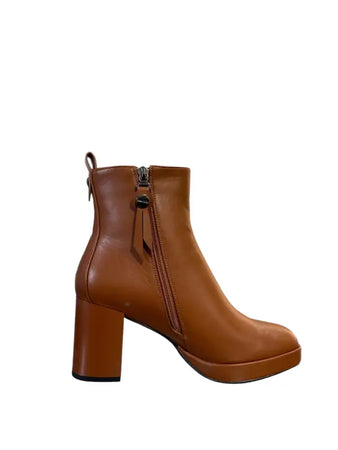 Stivaletti - Cognac / 37 - sandali con tacco